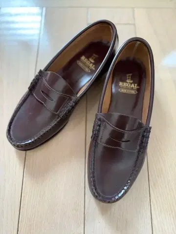 REGAL 로퍼 24.5cm 다크 브라운