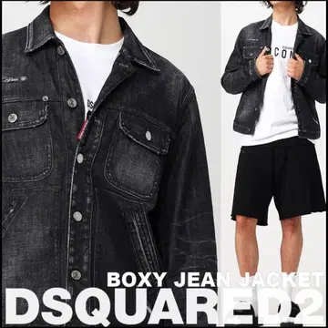 새상품 14.6만 DSQUARED2 24AW BOXY JEAN 데님 자켓