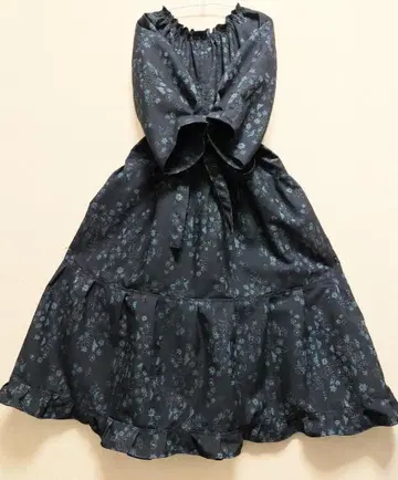 [ 기모노 리메이크 ]  실크 어른 귀여운 원피스