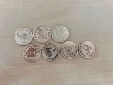 포켓몬 배틀 코인 8개 세트