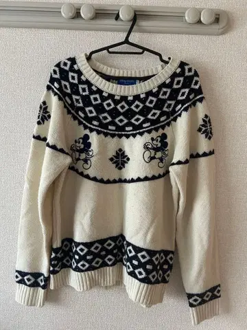 도쿄 디즈니 리조트 미키 니트 L