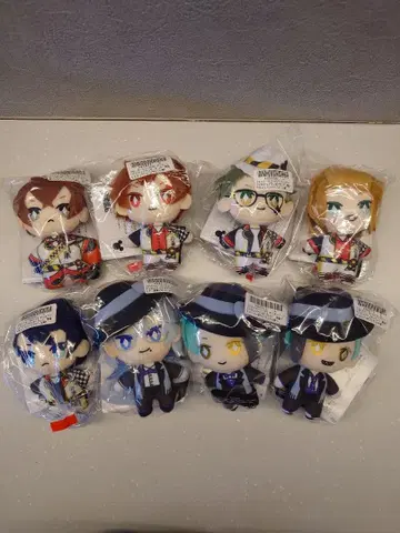 디즈니 트위스티드 원더랜드 기숙사복 마스코트 8종 세트