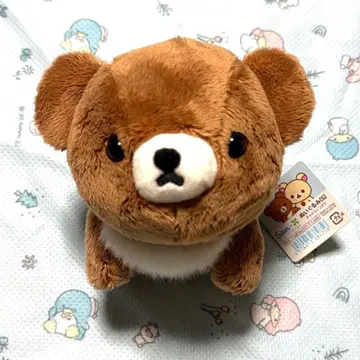 [ 익명 배송 ] 갈색 코구마 봉제 인형 S 사이즈