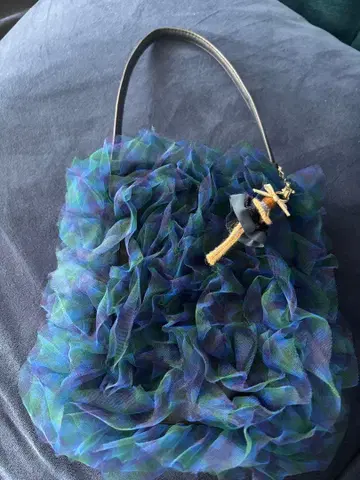 familiar 프릴 디자인 핸드백