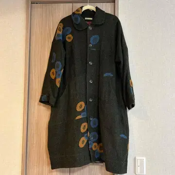 센소유니코 i+mu 머플러 포함 롱 코트