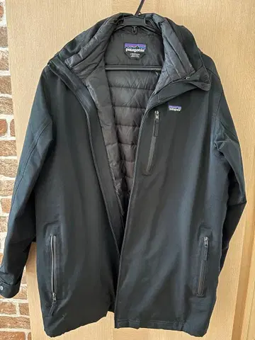patagonia 코트 블랙 L 사이즈