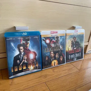 아이언맨 1.2.3 블루레이 전 3작품 세트 Blu-ray