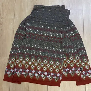 [ 새상품급 ] 히로코비스 카사 에스닉 긴팔 니트 가디건 오렌지 L