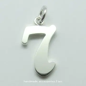 럭키 넘버 7 세븐 펜던트 실버 925
