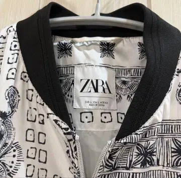 ZARA 패턴 프린트 자켓 L
