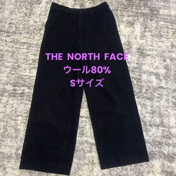 THE NORTH FACE 차콜 그레이 울 와이드 팬츠 S 사이즈