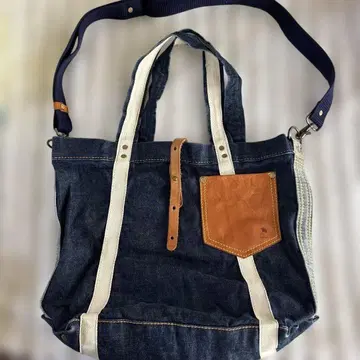 데님 토트백 숄더백