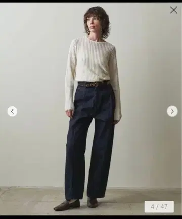 steven alan beauty&youth 데님 와이드 팬츠