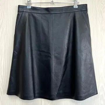 DESA 1972 A라인 가죽 스커트