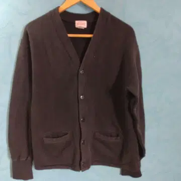 BEAMS 블랙 맨투맨 가디건 M 사이즈