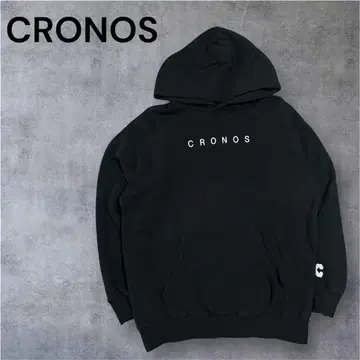 CRONOS 크로노스 블랙 후드티 후디 핏 헬스장 스포츠