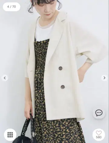 완판템 더블 버튼 셔츠 자켓 택 없음