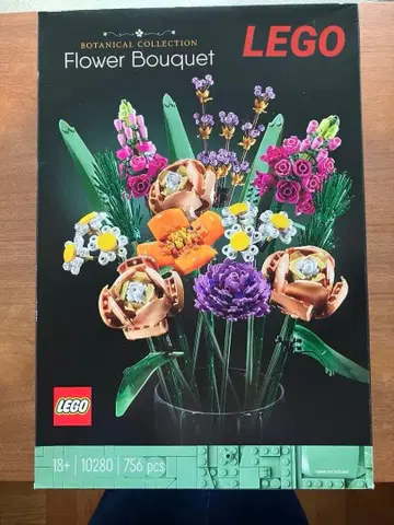 미개봉 새상품! LEGO 플라워 부케 10280 756피스