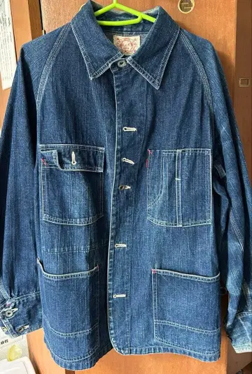 evisu 데님 커버올