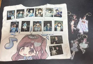 논픽션! 미나세 피아노 폴라로이드 T셔츠 아크릴 스탠드 묶음 판매