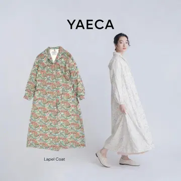 YAECA 라펠 코트 스프링 코트 원피스