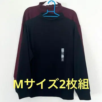 소프트 니트 플리스 모크넥 T M 사이즈 2장 세트 유니클로