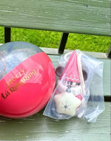 디즈니 크리스마스 릴린린 가챠가챠 캡슐 토이