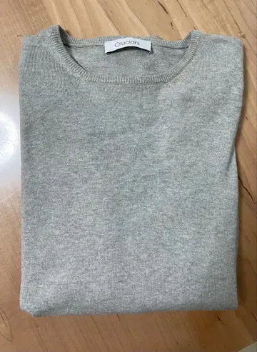 크루치아니 코튼 니트 46 그레이