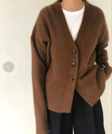 TODAYFUL 투데이풀 라쿤 니트 가디건 브라운