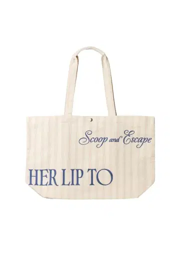 herlipto Scoop and Escape Large Tote