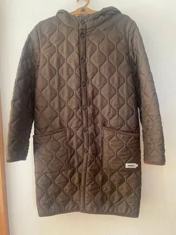 ARMEN 아르멘 퀼팅 코트 브라운 사이즈 1