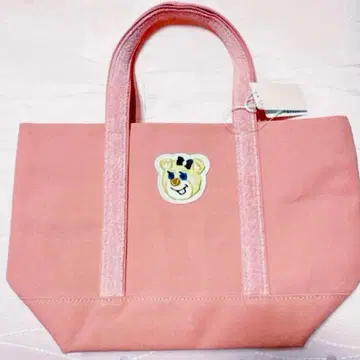 미사용 새상품 러브러리 바이 페이 올드 테디 걸 와펜 토트