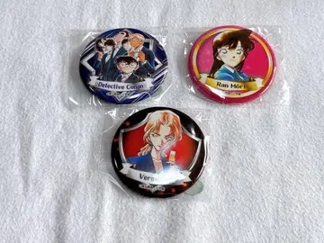 명탐정 코난 캔뱃지 3개 세트