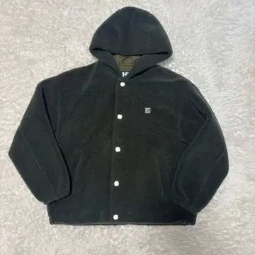 HH 헬리한센 다크 그린 카키 보아 아우터 WM