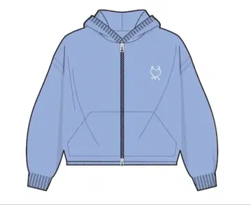 베이비몬스터 BABYMONSTER 지퍼 후디 후드티