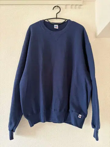 러셀 애슬레틱 XXL 네이비 맨투맨 메키제 90s