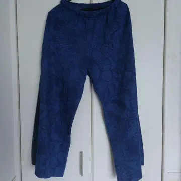 주아나 데 아르코 와이드 팬츠 네이비 츠즈키냥두티