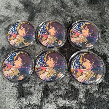 앙스타 사쿠마 레이 별의 소재 캔 6점 캔뱃지