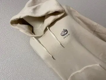 후드 부착 롱 원피스 베이지