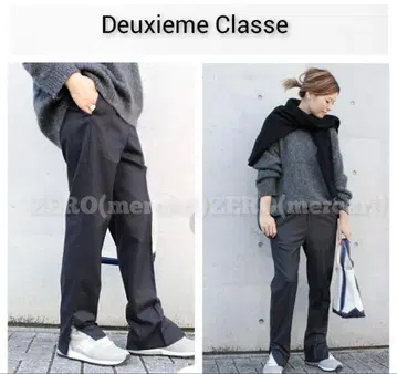 Deuxieme Classe 그레이 슬랙스 S