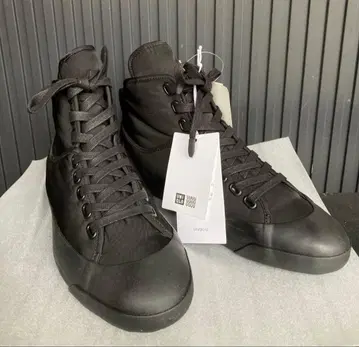 UNIQLOU 레이스업 슈즈 (HI) 26cm 블랙