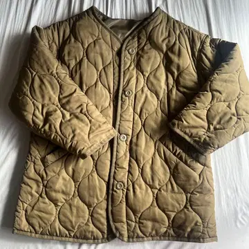 퀼팅 자켓 카키 M