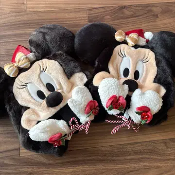 디즈니 크리스마스 팬캡 미니 산타 2세트