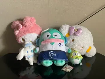 산리오 봉제 인형 세트