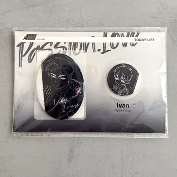 에이리언 스테이지 에이스테 이반 선화 캔뱃지 세트