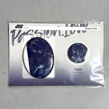 에이리언 스테이지 에이스테 이반 선화 캔뱃지 세트