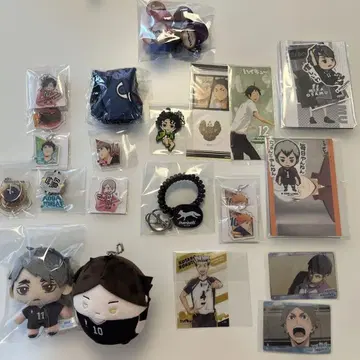 하이큐!! 캐릭터 굿즈 묶음 판매