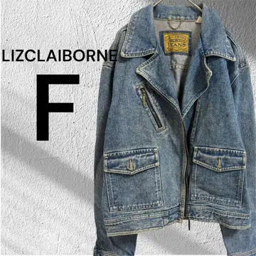 리즈 클레이본 데님 G 재킷 청바지 라이더스 빈티지 면 100