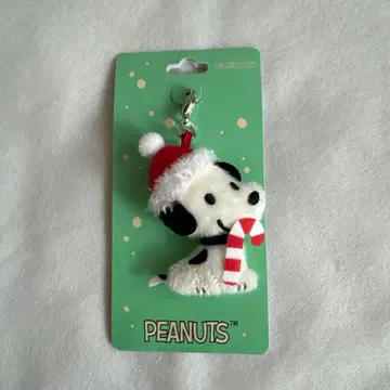 [ 미사용 ] 스누피 Christmas 참 캔디케인