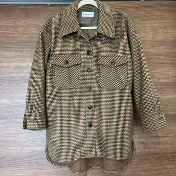 GLOBAL WORK 체크 무늬 테일러드 자켓